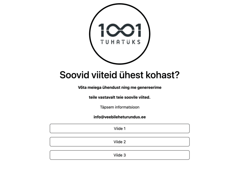 Viited ühest kohast